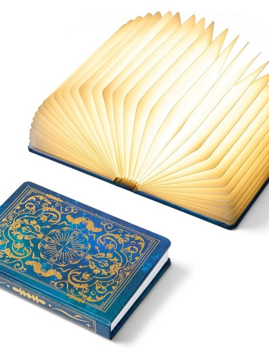 Other - Book Lovers Gifts BookLamp - 5 Color Lights, 1200mah Battery, Foldable Paper Lam